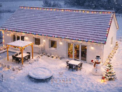 PROMOCYJNA CENA Bliźniak Spalice | Duży ogród 10a!