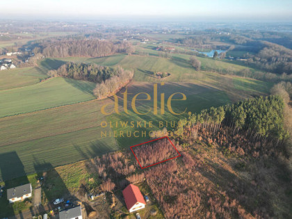 Na skraju lasu, blisko natury! Działka w Czeczewie