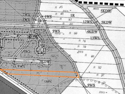Kamieniec Wrocławski - działka budowlana 2964 m2