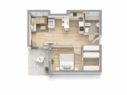 ⭐️ Okazja Siewierz 2 pokoje gotowe do odbioru ⭐️