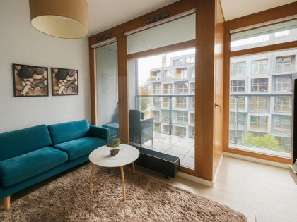 Studio z wydzieloną sypialnią w 19.Dzielnicy