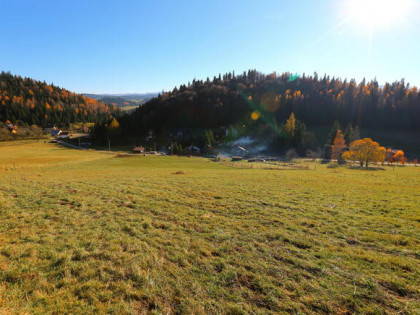 Działka rolno-budowlana w Łapszach Niżnych