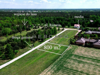 Działka budowlana Czeczotki gm. Czosnów,