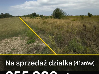 Działka rolno-budowlana 41 arów – Tokarnia, gmina Chęciny