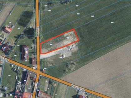 Działka budowlana Opole, Barwna