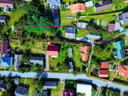 Działka 17,34 ar z domem i garażem – obok Leżajska