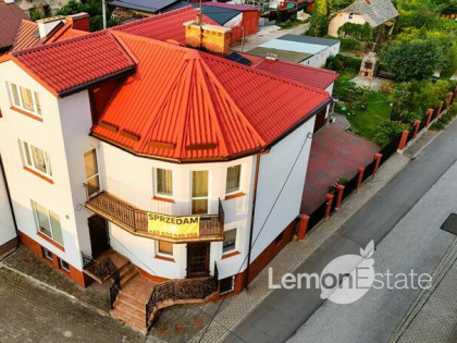 Dom z ogrodem + garaż, centrum Makowa Maz. Blisko zalew|las