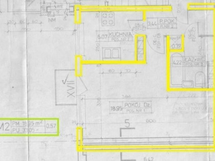 Sprzedam mieszkanie 1 pokojowe