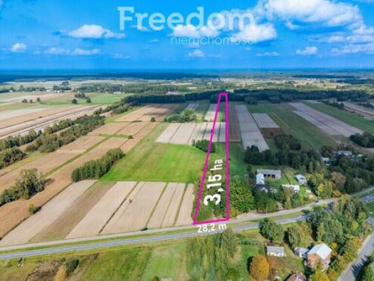 Duża działka w Dobrem