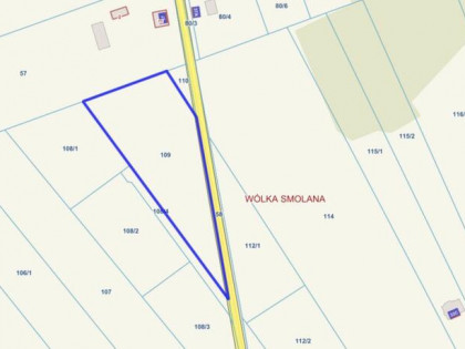 Działka budowlana Wólka Smolana gm. Brochów,