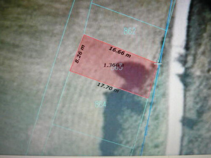 Działka rolna Kuźnica podlaskie 138 m2 8x17 m np. pod garaż