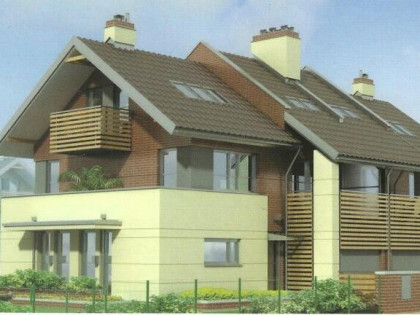 Działka pod zabudowę jednorodzinną - bliźniaczą