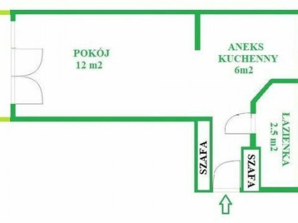 (ENG, UKR↓) Kraków Stare Miasto, kawalerka, wynajmie właścic