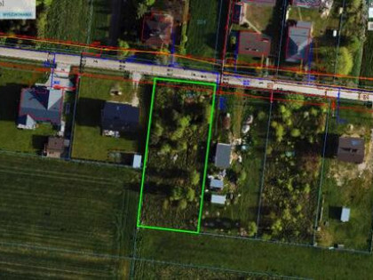 Działka budowlana, Wronowice gm. Łask