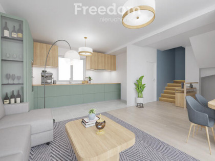 Nowoczesny dom deweloperski z 2 miejscami postoj.