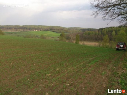 Kaszuby!Piękna działka na skarpie! Malowniczy teren
