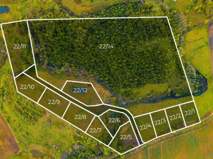 Działka budowlana Bugi gm. Lidzbark Warmiński