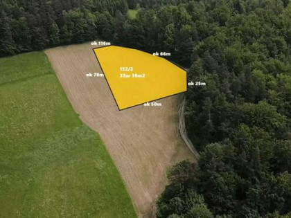 Działka rekreacyjna Berezka gm. Solina