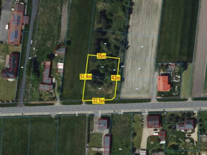 Działka budowlana Woźniki Dyrdy, Asfaltowa