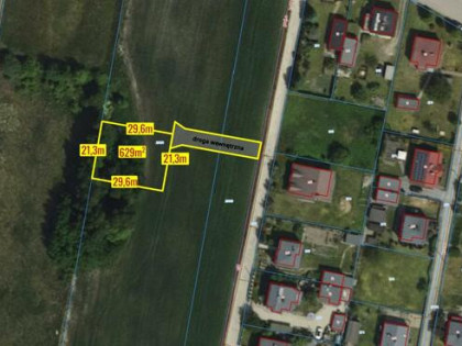 Działka budowlana Strzebiń gm. Koszęcin, Kościuszki