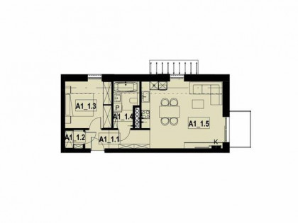 Mieszkanie Koszęcin, Jesienna