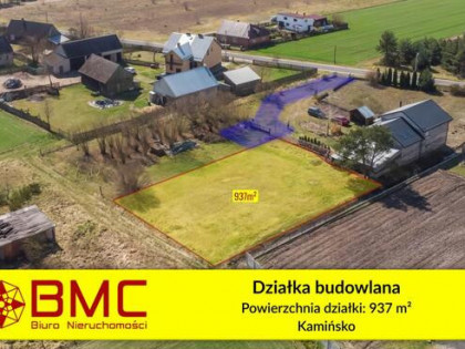 Działka budowlana Kamińsko gm. Przystajń,