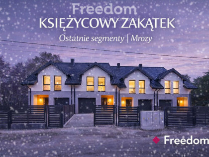 Księżycowy zakątek segment 121m2 na działce 165m2