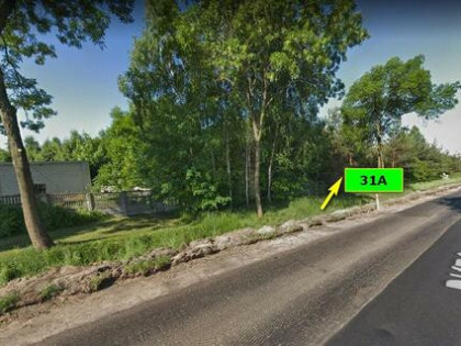Działka Stary Adamów 31A przy drodze krajowej 72, 3400 m2