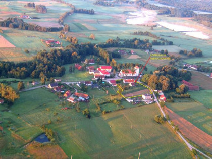 Mazury , Dom 182 m², budynek gospodarczy 64 m² - 330000 zł