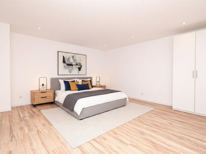 Dwupokojowe mieszkanie na parterze.