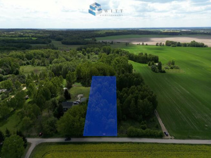 Działka budowlana Ostrowite gm. Dąbrówno