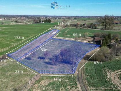 Działka budowlana Jędrychówko gm. Morąg