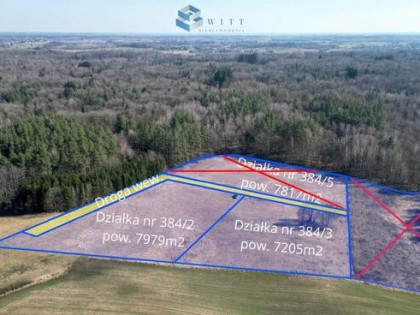 Działka budowlana Jędrychówko gm. Morąg
