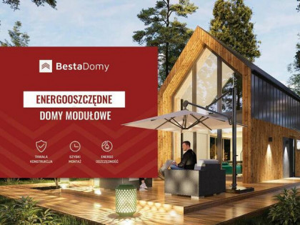 Nowy dom Besta z antresolą - 49 m2 pow. użytkowej - 3 pokoje