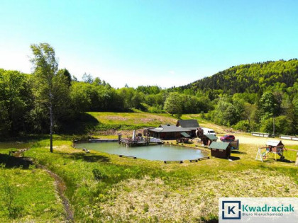 Działka usługowa Krzywe gm. Cisna,