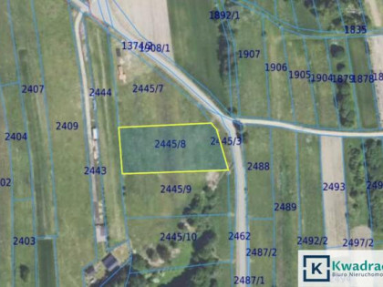 Działka budowlana Poraż gm. Zagórz,