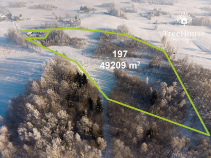 Działka rolna 4,93 ha - Dęby, gm. Górowo Iławeckie