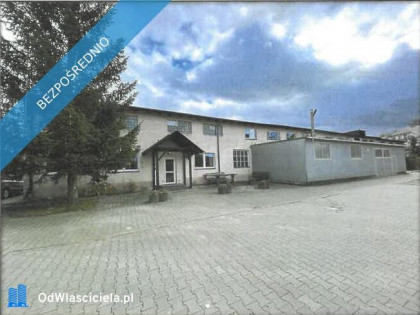 Syndyk: Działki z budynkiem produkcyjno-magazynowym i budynkiem magazynowym