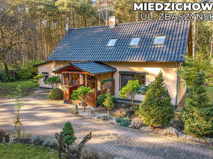 Leśny dom pośród jezior w Miedzichowie