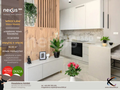 Pięknie urządzona kawalerka na nowoczesnym osiedlu