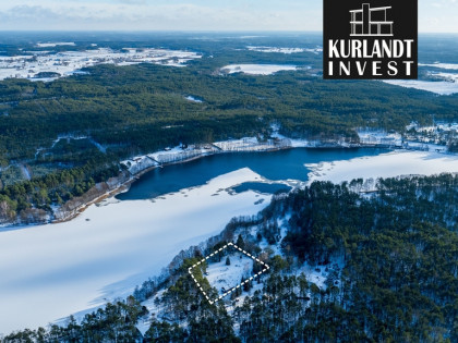 Działka z linią brzegową Jeziora Okonińskiego