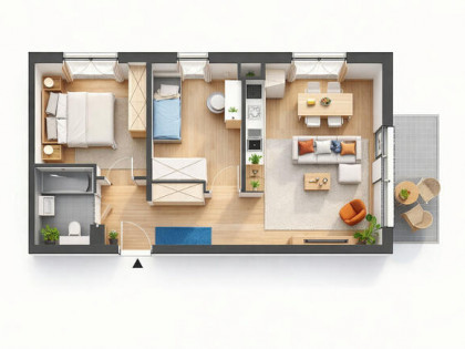 ????ostatnie narożne 3 pokoje odbiór 2026 ????