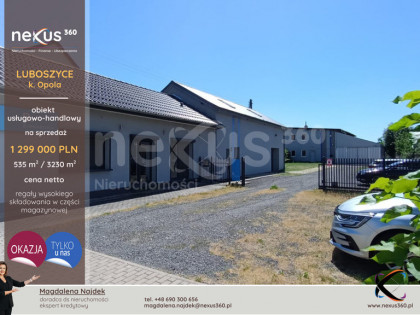 Budynki biurowo magazynowe z halą (z najemcą)