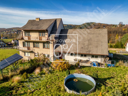 Budzów - dom na widokowej działce