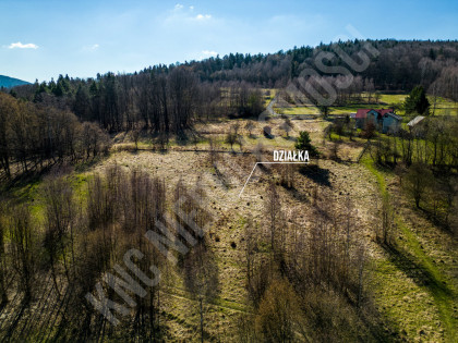 Dwie działki budowlane blisko lasu, spokój i cisza