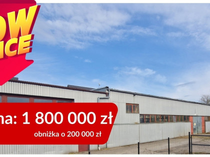 Hala magazyn.-prod. z zapleczem i wolnym terenem