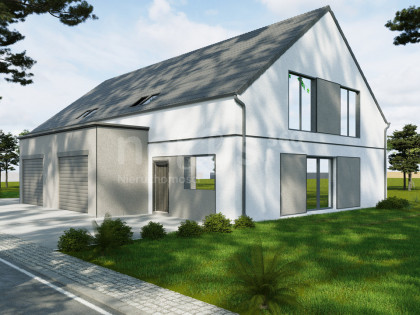 Bliźniaki w Krzeczynie - duża działka - super cena