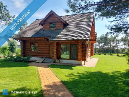 Sprzedam wyjątkowy klimatyczny dom z bala przy samej Puszczy Zielonka