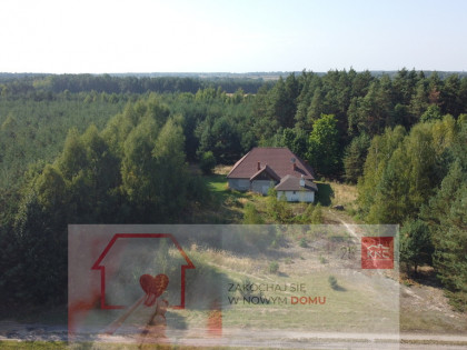 Dom na dużej działce w Świesielicach gm. Ciepielów