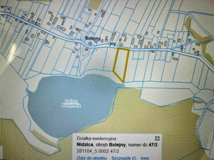 Działka budowlana z linią brzegową | Mazury | 1,5 h - 2 h od